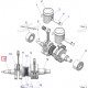 SM-09384 SPI Щека Коленвала Для Polaris 850 5140939