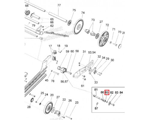 293370068 Стопорное Кольцо Для Ski Doo