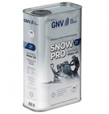 GNV Snow PRO Motor Oil Масло Моторное Синтетическое 2Т Двухтактное 1 Литр GSP2T013114101654200001