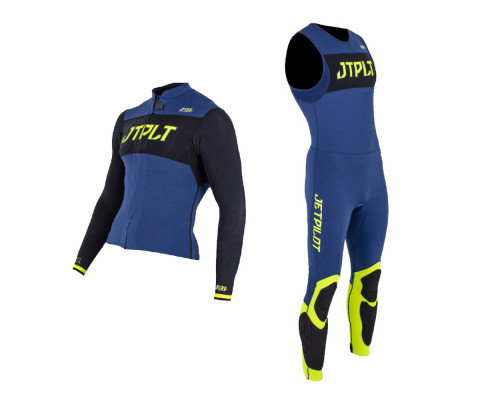 Комплект гидрокостюм и гидрокуртка JetPilot RX Race Navy/Yellow 21012 