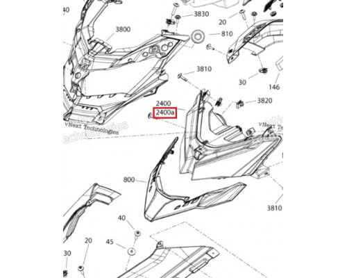 415130081 Лампочка Фары Для Ski Doo