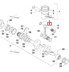 3007-880 Шатун Для Arctic Cat