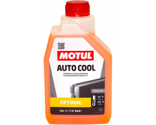 111180 MOTUL Антифриз Auto Cool Optimal -37°C 1 Литр 111200