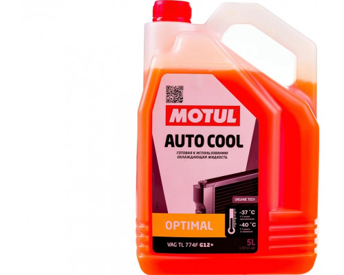 111200 MOTUL Антифриз Auto Cool Optimal -37°C 5 Литров 111180