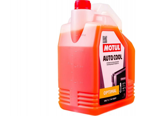 111200 MOTUL Антифриз Auto Cool Optimal -37°C 5 Литров 111180