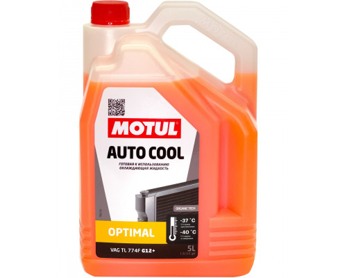 111200 MOTUL Антифриз Auto Cool Optimal -37°C 5 Литров 111180