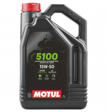 112159 MOTUL Масло Моторное Technosynthese 5100 4Т Четырехтактное SAE 15W-50 4 Литра 104083, 104080, 106908, 112158