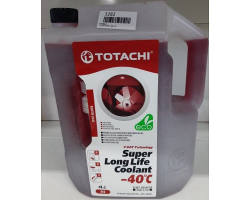 41804 TOTACHI Антифриз Готовый -40C Красный 4 Литра Super LLC Red