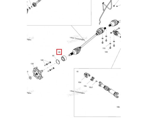 293350151 Подшипник Cтупицы Для BRP Can Am Maverick 293350109, 293350129