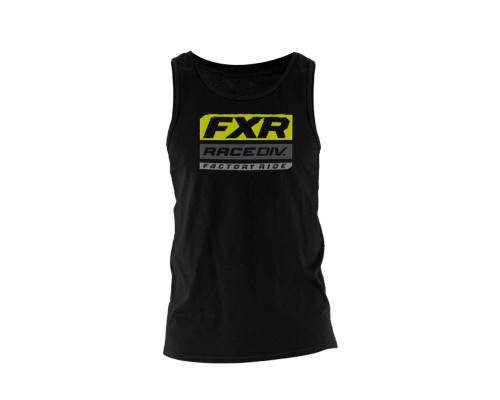 Майка FXR Race Division Tank Black/Hi Vis 202076-1065 