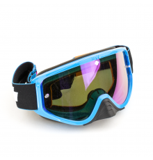 Очки Кроссовые MX Spy Optic Woot Race SLICE BLUE-SMOKE W/PINK SPECTRA + CLEAR AFP