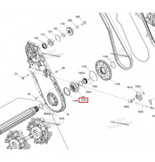 293350142 Подшипник Приводного Вала Для Ski Doo