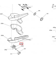 514055844 Крепление Выпусной Системы Для Ski Doo