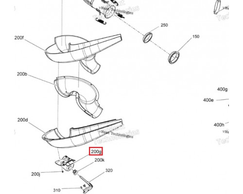 514055844 Крепление Выпусной Системы Для Ski Doo