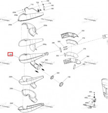 514056405 Труба Выпускной Системы Для Ski Doo Summit, Freeride 850 E-TEC REV Gen5