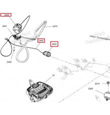 515179056 Кнопка Старт - Реверс Для Ski Doo SUMMIT, FREERIDE