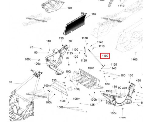 518329974 Кронштейн Для Ski Doo