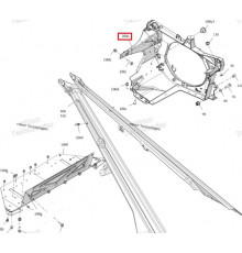 518335196 Кронштейн Двигателя Правый Для Ski Doo