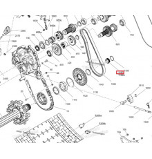 504154019 Крышка КПП Для Ski Doo