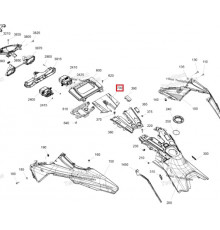 517308112 Крышка Верхняя Для Ski Doo FREERIDE, SUMMIT Gen5