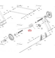 503196942 Пружина Задней Подвески Правая Для Ski Doo