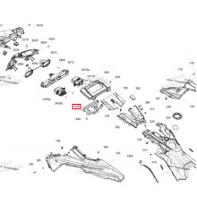 515179104 Корпус Панели Приборов Для Ski Doo