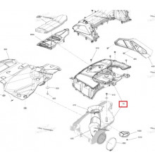 508001310 Воздуховод Для Ski Doo 508001292