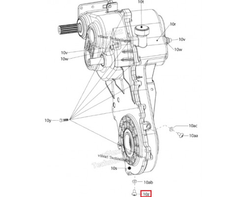 619230037 Болт Сливной Для КПП Для Ski Doo SKANDIC, EXPEDITION