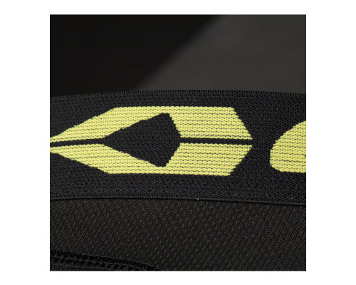 Чулки под защиту EVS Fusion Black/Hi-Viz Yellow (S/M)