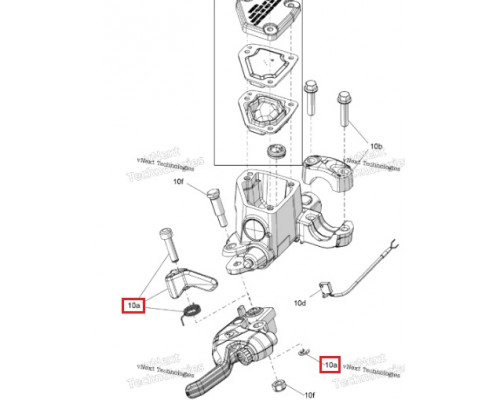 507032745 Курок Стояночного Тормоза Для Ski Doo