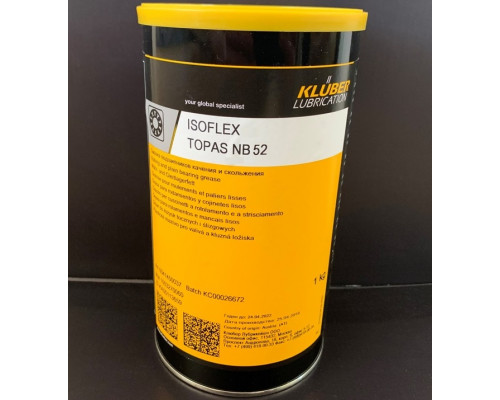 Смазка Kluber Lubrication ISOFLEX TOPAS NB 52 1 КГ 619600025, 293550021, 1472341