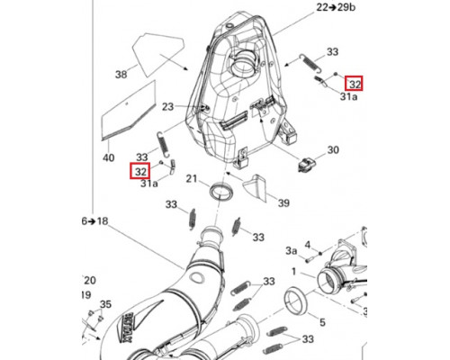 390402200 Заклепка Рамы Стальная Для Ski Doo