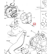 390910000 Заклепка 3/16” Для Выпускной Системы Для Ski Doo