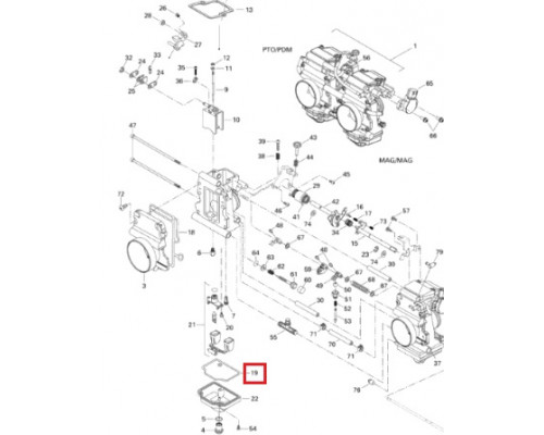 404161961 Прокладка Карбюратора Для Ski Doo