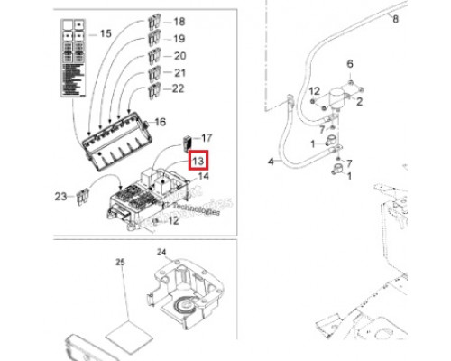 410113604 Реле Для Ski Doo 515177672