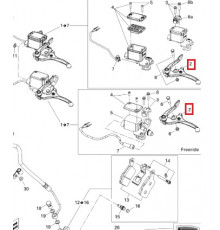 415129216 Курок Тормоза Для Ski Doo 507032423