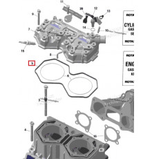 420430041 Прокладка Крышки Головы Цилиндров Для Ski Doo Gen4 420430042