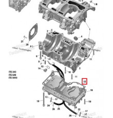 420430072 Прокладка Картера Двигателя Для Ski Doo 850 E-TEC