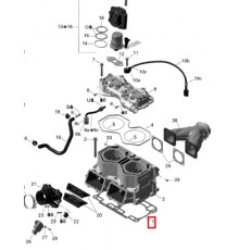 420430087 Прокладка Блока Цилиндров 1,2 ММ Для Ski Doo