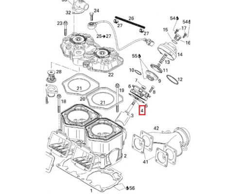 420430110 Уплотнительное Кольцо REV Клапана Для Ski Doo