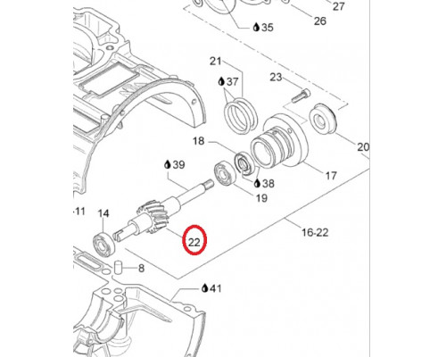 420837421 Привод Масляного Насоса И Помпы Для Ski Doo 420837420