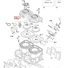 420841924 Заглушка Головы Цилиндров Для Ski Doo 420841921