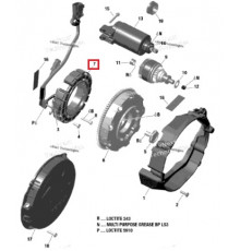 420864420 Статор Для Ski Doo Gen4