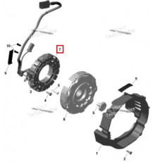 420864427 Статор Для Ski Doo REV Gen4