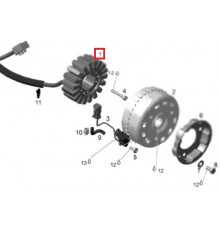 420866068 Статор Для Ski Doo 420866060, 420866065
