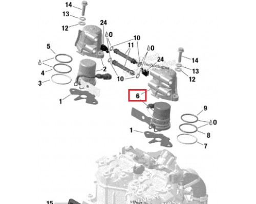 420874844 Форсунка Топливная Для Ski Doo Gen4