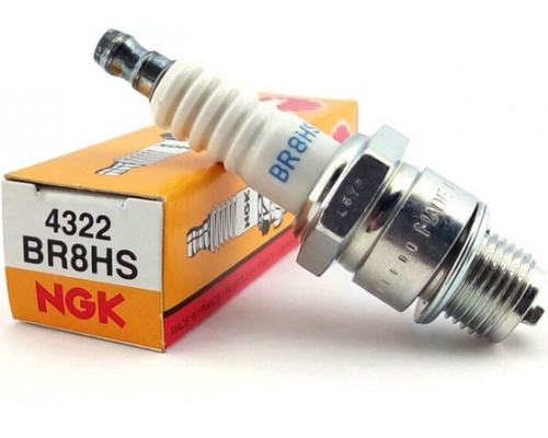 4322 NGK Свеча Зажигания BR8HS Для Yamaha BRAVO NGK-BR8HS-00-00, BR8-HS000-00-00 Honda 98076-58716