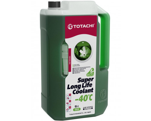 41605 TOTACHI Антифриз Готовый -40C Зеленый 5 Литров Super LLC Green