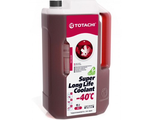 41805 TOTACHI Антифриз Готовый -40C Красный 5 Литров Super LLC Red