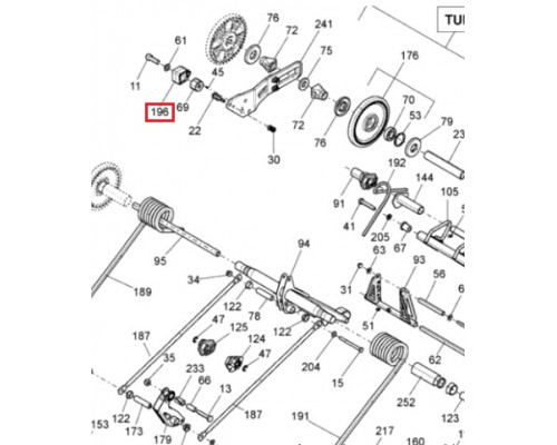 503192427 Блок Регулировки Жесткости Задней Подвески Правый Для Ski Doo